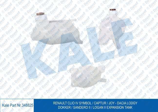 KALE 348825 Genlesme Yedek Su Deposu Symbol Express Sandero Logan Duster Clio Captur 14-21 1.2tce 1.3tce 1.5dci